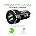 Car Charger Adapter with 3A 3.3FT USB C Cable, 48W 6A Fast USB Car Phone Charger, Dual QC3.0 Car Charger Fast Charging Compatible with All Smartphone Devices.