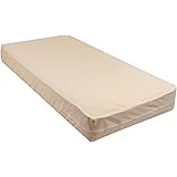 Gilbins 100% Cotton Fleetwood Mattress Cover, Zips Around The Mattress, Cot Size