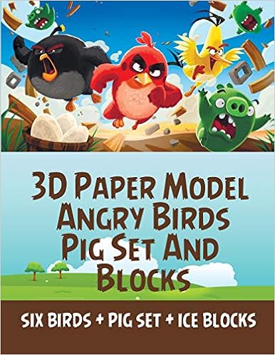 angry birds paper toy