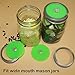 MOLD FREE Maintenance Free New Fermentation Lids Kits For Wide Mouth Mason Jars CASAFE+