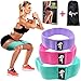 Booty Bands Workout Resistance Hip Bands – Set of 3 Resistance Bands for Legs and Butt, Non Slip Hip Bands for Legs, Butt, Booty Building, Squats