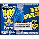 Johnson Raid Max Fogger, Insect Killer for Mosquito, Ant, Roach, Spider, Flea, for Indoor Use 6.3 Ounce (Pack of 1)