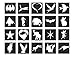 Kajiree Temporary tattoo stencil for paint, Henna, Jugua with 6 color White, Red, Blue, Black, Maroon, Natural Brown with free mehndi designs ebook