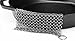 Utopia Kitchen Stainless-Steel Chainmail Scrubber for Cast-Iron Cleaner, Skillet, Pan, Griddle and Wok