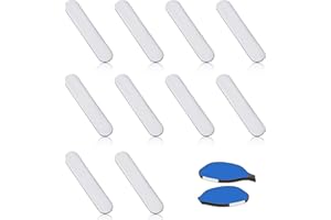 AIEX 10pcs Pickleball Lead Tape, Weighted 3g Lead Tape for Pickleball Paddles, Adhesive Golf Grip Tape Accessory for Paddle E