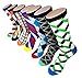 The Dapper Way New 2020 Designs - Gift Box Set Men's Fun and Colorful Designer Gift Set, 7 pairs included