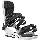 Union STR Mens Snowboard Bindings, S, White