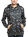 Meaneor Women's Butterfly Print Hoodie Lightweight Pullover Hooded Sweatshirts