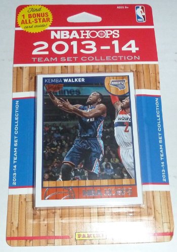 Charlotte Bobcats Brand New 2013 2014 Hoops Basketball Factory Sealed 8 Card NBA Licensed Team Set