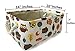 Rectangular Storage Basket Collapse Canvas Fabric Cartoon Storage Cube Bin With Handles for Organizing Home/Kitchen/Kids Toy/Office/ Closet/Shelf Baskets(Owl)