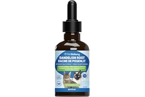 Pet Wellbeing Dandelion Root for Cats - Liver & Heart Health, Digestive Function, Blood Sugar Support, Certified Organic - He