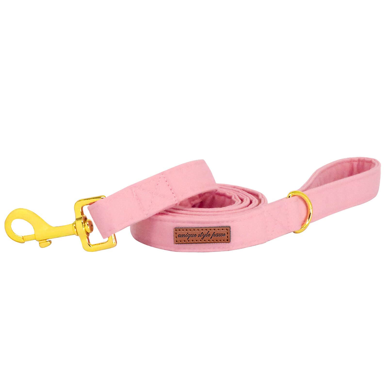 Unique style paws Cotton Handmade Dog Leash for Walking Unique Dog Leash Matching Dog Collar for Small Medium Large Dogs