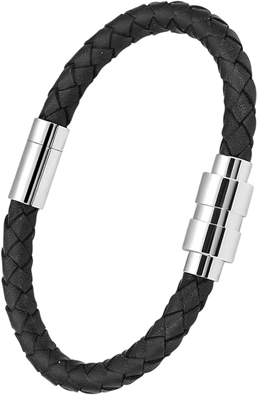 Cremation Jewelry Urn Bracelet for Ashes for Women Men Cylinder Genuine