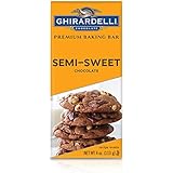 Ghirardelli Premium Baking Bar, Semi-Sweet Chocolate, 48 Ounce (Pack of 12)