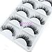 Luxurious 100% Siberian Mink Fur 3D False Eyelash LASGOOS Degisn Natural Messy Corner Thick Volume Fluffy Soft Fake Eyelashes 5 Pairs/Box (A19)