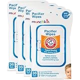 Munchkin Arm & Hammer Pacifier Wipes (4 Packs of 36 wipes each)