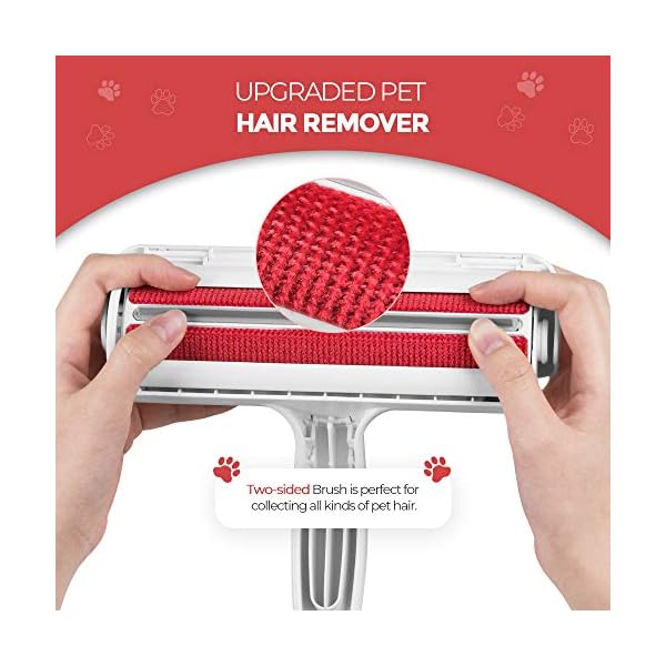 DELOMO Pet Hair Remover Lint Roller for Pet Hair Cat and Dog Hair