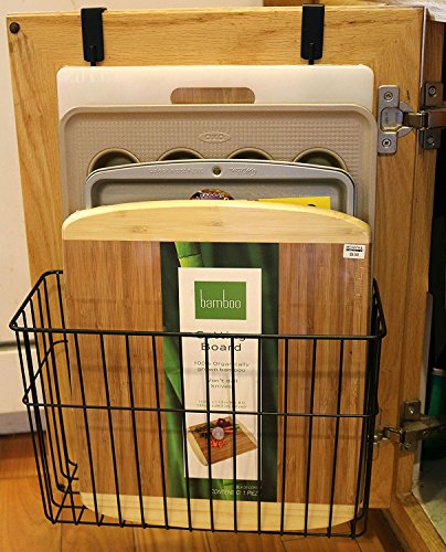Neat-O Over the Cabinet Cutting Board Bakeware Storage Organizer Holder
