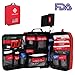 AIRSOFTPEAK First Aid Kit Labeled First Aid Essentials Kits 96 Pieces Waterproof Molle First Aid Bag Reflective Strip for Emergency at Home, Cars, Survival, Hiking, Travel