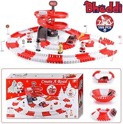 rubber car track toy