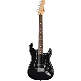 Fender Standard Stratocaster HSS, Laurel Fingerboard, Black Pickguard, Black