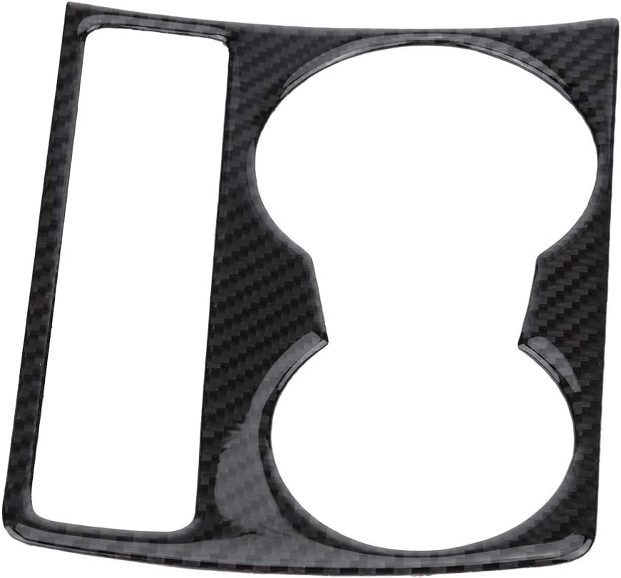 Xotic Tech Interior Center Console Gear Shift Frame Panel Water Cup Holder Decoration Cover Trim, Carbon Fiber Pattern, Compatible With Honda Accord 10th Gen 2018-2022 (Gas Version) In | Whizz Center - Foto 4