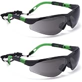 ProtectX Classic Safety Glasses, Anti-Fog Scratch Resistant Lenses | Protective Eyewear for Work, Indoor/Outdoor, ANSI Z87.1
