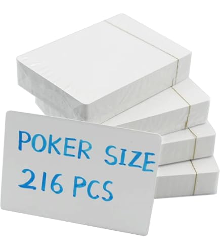 Jeu Cartes Bicycle Double Face Blanche - 54 Cartes - USPCC - Pour Tours De Magie