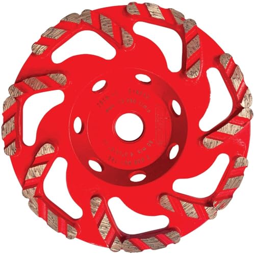 Diablo Diamond Rim Cup Wheel - 4-1/2" Dia, 5/8"-11 Arbor, Max 13,280