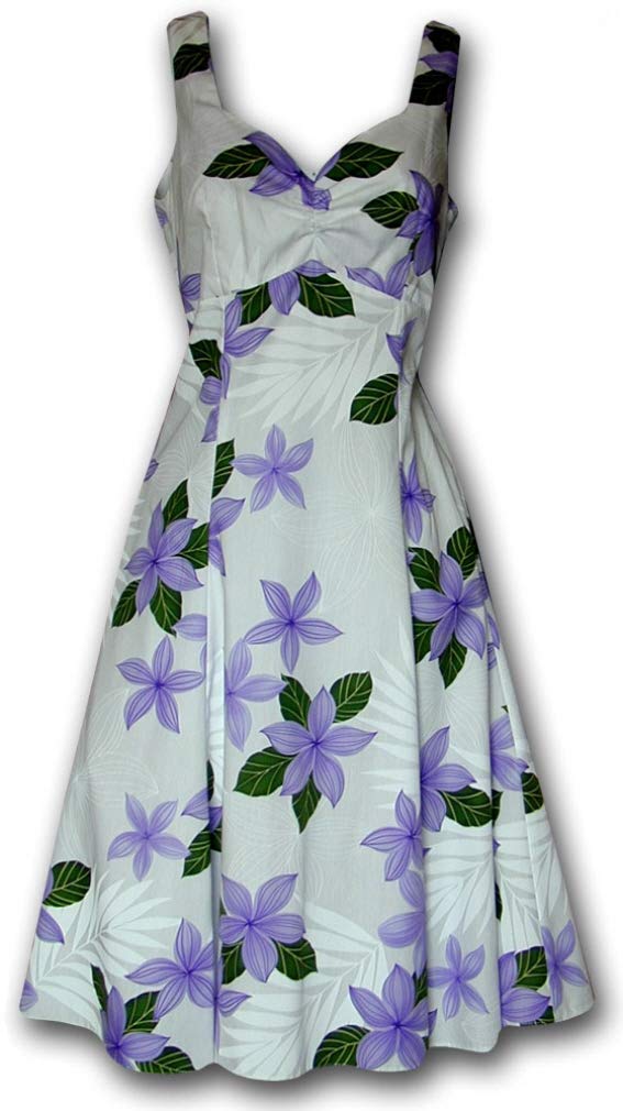Collection Plumeria Hawaiian Dress - Womens Hawaiian Dress - Aloha Dress