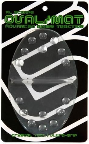 NEW Grayne Oval Snowboard Stomp Pad with Scraper Clear Superior Grip