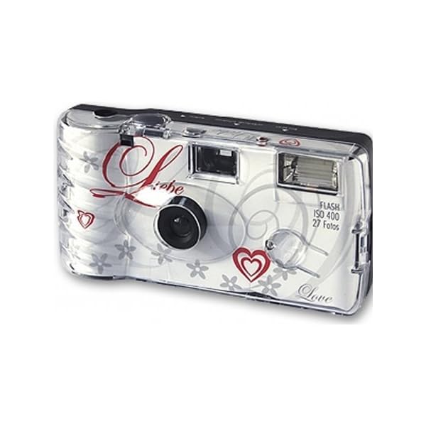 PHOTO PORST 10 x Einwegkamera (je 27 Fotos, mit Blitz, 35mm, 10-er Pack) – Bild 3