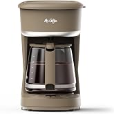 Mr. Coffee&reg; 12 Cup Programmable Coffee Maker with Strong Brew Mode, Auto-Pause, Chai Cream