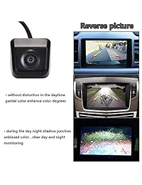 Cámara de copia de seguridad, cámara de visión trasera Lord Eagle con IP69K Gran visión nocturna con visión nocturna HD y cámara de visión gran angular de gran ángulo invertido de 170 grados para automóviles, furgonetas, camiones, carros de camping, vehíc