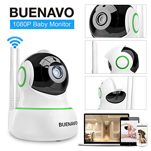 UPGRADED-BUENAVO-360-Home-Wireless-IP-Camera-1080P-HD-Two-Way-Talk-Smart-Indoor-Security-Surveillance-Camera-for-Baby-Elder-Pet-Nanny-Monitor-Infrared-Night-Vision-Motion-Detection