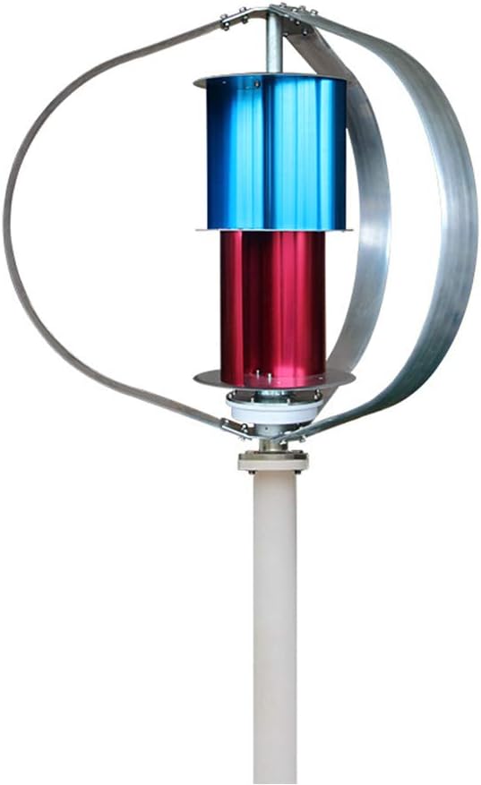 Wind Power Generator, Low Wind Speed Start Wind Power Generator, Home Turbine Windmill with Low Vibration and Low Noise, Can Be Used Normally in The Environment of -40°C~80°C