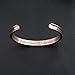 Zuo Bao Godmother Bangle Bracelet First My Godmather Forever My Friend Hair Tie Bangle Bracelet for Women (Rose Gold)