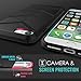For iPhone 8 Case / iPhone 7 Case - MoKo Anti-Slip Slim Cover Shock Absorbing Protective Shell Flexible Rubber Bumper Case for Apple iPhone 8 / 7, BLACK