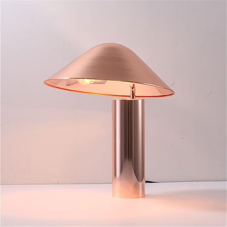 pink rose gold lamp