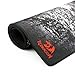 Redragon P018 Gaming Mouse Pad Large Extended Thick Version Stitched Edges Waterproof Pixel-Perfect Accuracy Optimized for All Computer Mouse Sensitivity MMO and Sensors Fits Both Mouse & Keyboard