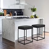 Sophia & William Bar Stools Set of 2, 24" Counter