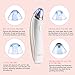 Homitt Blackhead Remover, Blackhead Suction Machine with 4pcs Probes and Carry Bag to Clean the Pore and Promote Skin Health