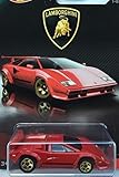 Hot Wheels 2017 Lamborghini Series Replacement for Lamborghini Countach 1/8, Red