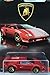 Hot Wheels 2017 Lamborghini Series Replacement for Lamborghini Countach 1/8, Red