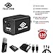 Tech Pro Hidden Spy Camera - 32 GB Included - 1080P HD Nanny Camera - Baby, Office -Can Charge Samsung and iPhone - USB Charger Camera - 2018 Premium Edition - 1 Year Warranty - 100% Satisfaction
