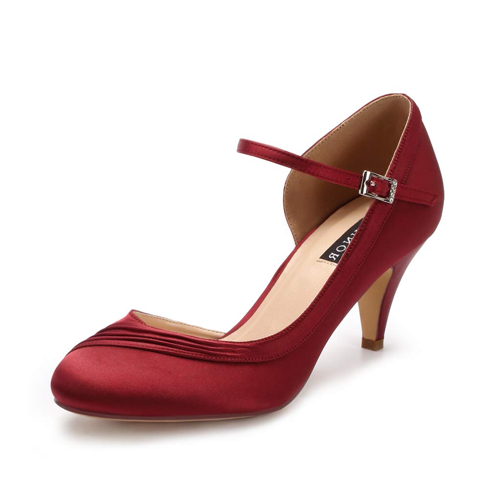 maroon wedding heels