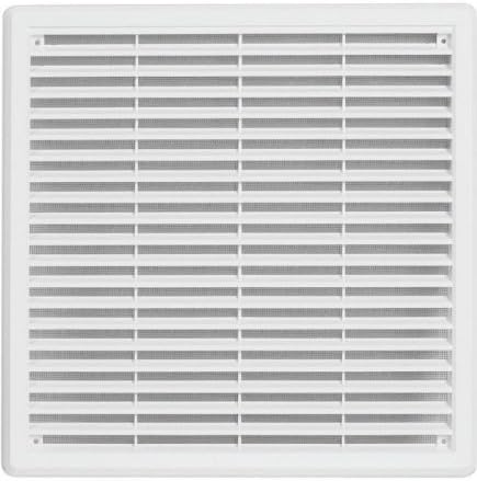 Air Vent Protects Grille 250 x 250 mm White Ventilation Cover