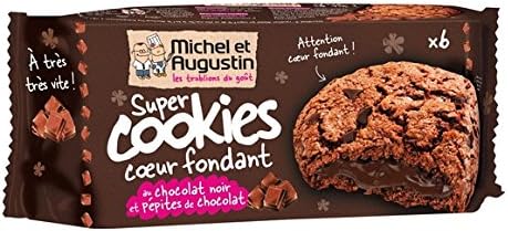 Michel And Augustin Biscuits Heart Melting Dark Chocolate And