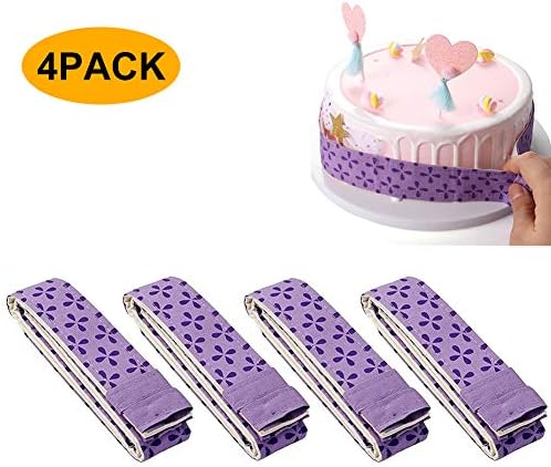 Bake Even Strips Cake Pan Dampen Strips Cake Strips for Baking,Cake Pan Strips Super Absorbent Thick Cotton for Home Kitchen Bar
