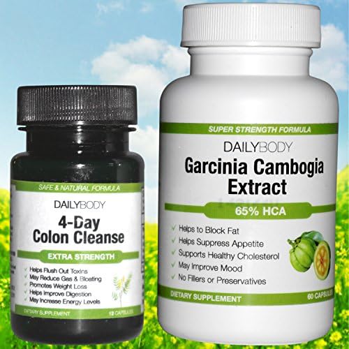 Lean Body Combo-Pack: Rapid &amp; Safe Colon Cleanse + Pure Garcinia Cambogia, Eliminate Toxins Then Block Fat Absorption, Natural Weight Loss System
